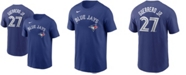 Nike Men's Vladimir Guerrero Jr. Royal Toronto Blue Jays Name Number T-shirt